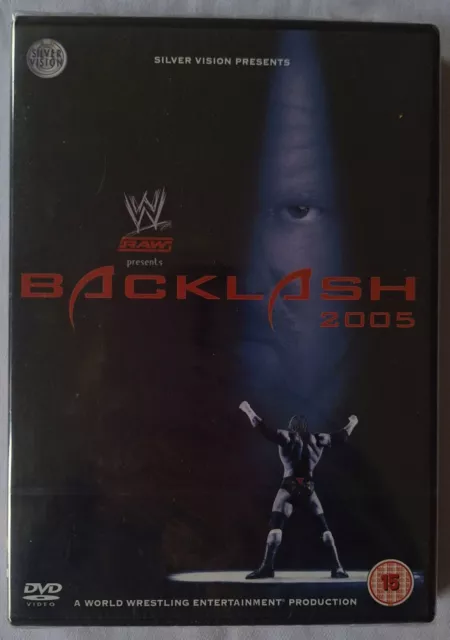 WWE BACKLASH 2005 DVD - Brand New & Sealed Discontinued Release! - TNA