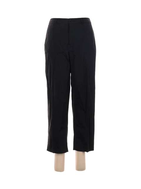 Womyn Women Black Dress Pants 8