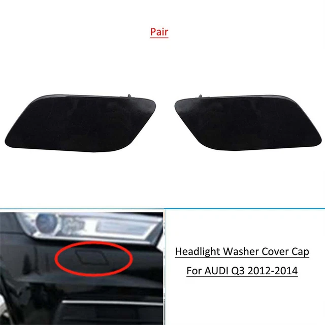 Capuchon De Buse Lave-phare Droit Pour Audi Q3 2016-2017 - Référence 8U0955276E, Plastique, Non Peint