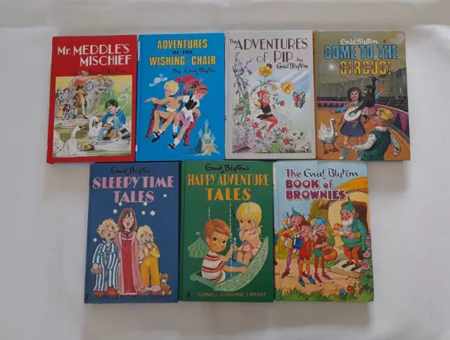 Vintage ENID BLYTON Children's Hardback Books Please Select Your Own Title
