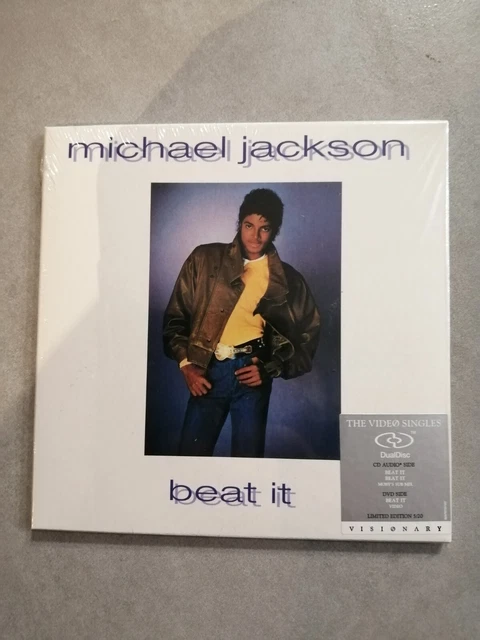 Michael Jackson The Video Singles Dual Disc Beat It Neuf Visionary