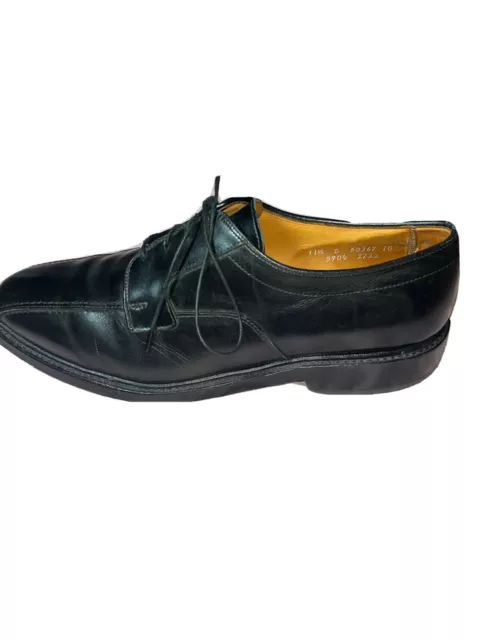 ALLEN EDMONDS HILLCREST Black Leather Oxford Men's Dress Shoes Sz 11.5 ...