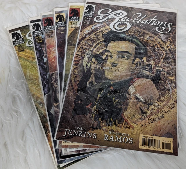 Comic Book Lot Revelations Issues 1-6 Dark Horse Paul Jenkins Humberto Ramos