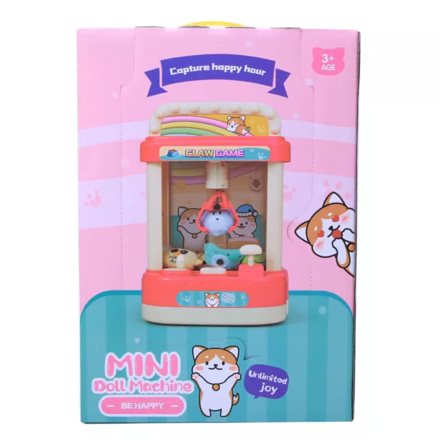 (1) Claw Machine Doll Machine Manual Mini Claw Arcade Machine