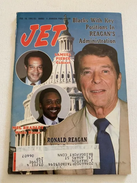Jet Magazine May Feb 19, 1981 Blacks With Key Positions In Reagan’s Administrati