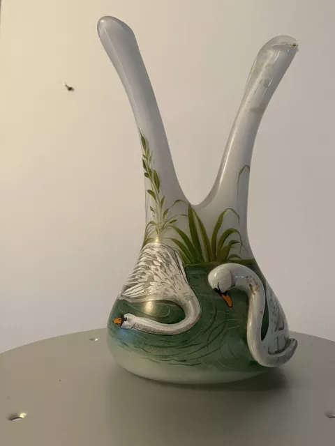 wunderschöne Vase aus der Joska Glasbläserei Bodenmais