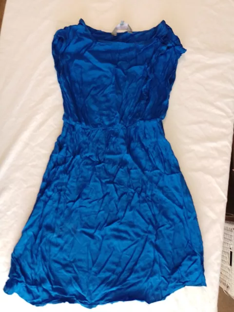 Ladies Dress New Look Size 12 Maternity Blue 24575