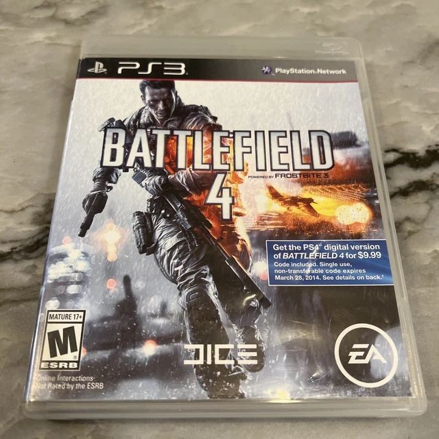 Battlefield 4 Playstation 3 PS3 Video Game Complete (SPG055763)