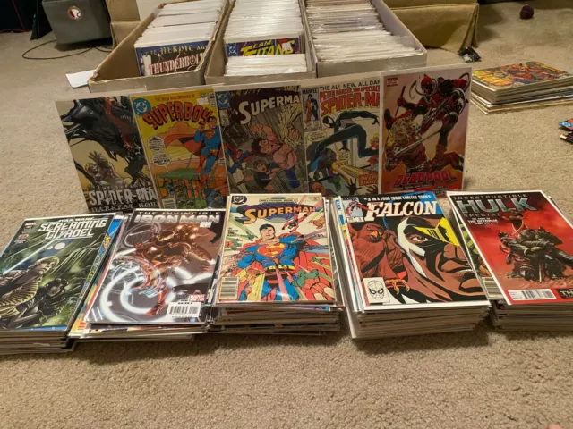 LARGE 25 COMICS BOOK LOT-MARVEL, DC, INDIES- FREE/Fast Shipping! VF to NM+ ALL