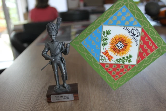 ArtIG - figurine 1er empire 54mm - Porte drapeau garde des
