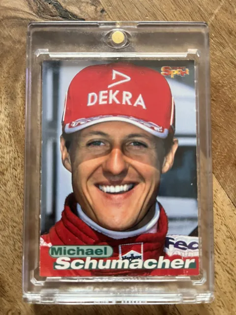 Michael Schumacher near ROOKIE FERRARI  no Panini/Topps Card from Germany