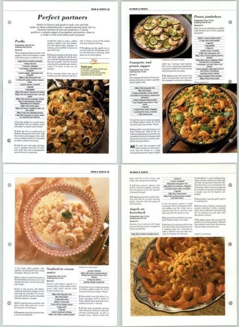 Perfect Partners - Light Meals- Successful Cooking Eaglemoss - Recipe 2 Pages