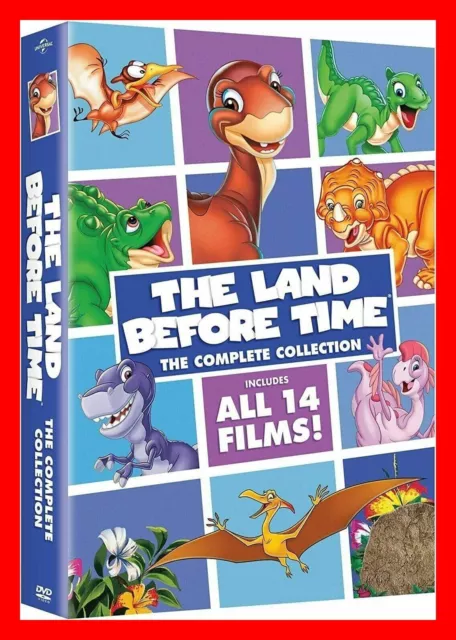 The Land Before Time: The Complete Collection DVD Box Set - Brand New - 14 Films