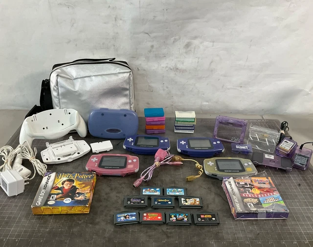 Lot De 2 Jeux Game Boy Advance - État Correct (Fonctionnels Mais Usés) - Fire Et Sims