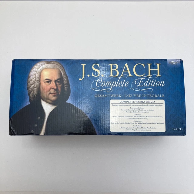 CD] BACH: COMPLETE Edition 142 CDs BRAND NEW $261.24 - PicClick CA