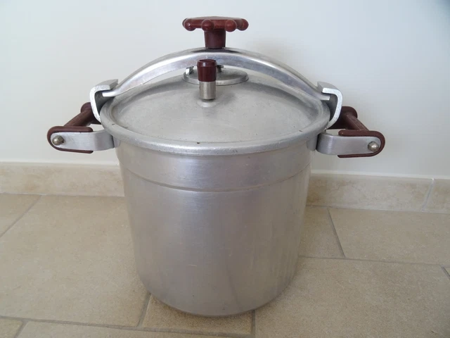 Cocotte Minute SEB 6 Litres Aluminium Vintage 1972 - Gaz - Argenté