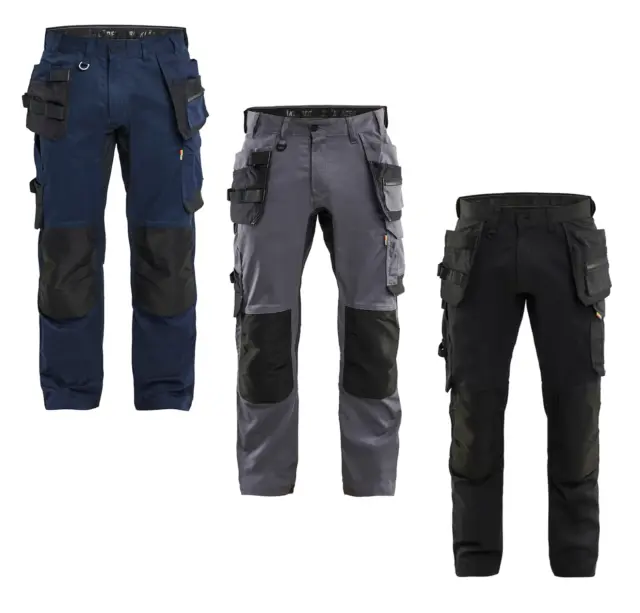 Mens Cargo Work Trousers Size 28 to 52 Black or Navy Cargo Combat Trousers  by BWM (28 Waist/Short Leg, Black) : : Fashion