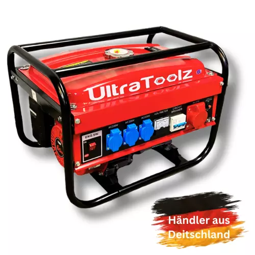 ULTRATOOLZ Notstromaggregat Generator Benzin 4-Takt 8,5 kW Stromgenerator