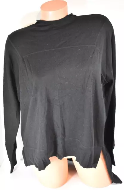 Women's Brigitte Bailey Black Lightweight Sweater Shirt Size Small    NWOT