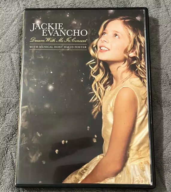 Jackie Evancho Dream With Me In Concert DVD Pre-Owned VG Condition