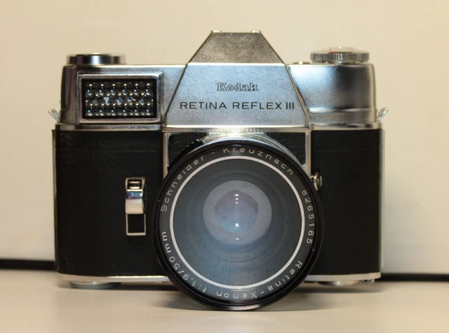 Kodak Retina Reflex III - 50mm f/2.8 et 135mm f/4 - PELLOCHE-MOI