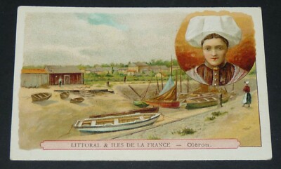CHROMO 1895-1910 BON-POINT ECOLE FRANCE LITTORAL ILES CORSE CORSICA 