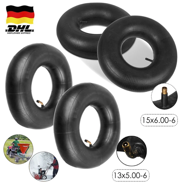 Tyre for lawn mower 11x4.00-4 4pr innner tube curved valve stem
