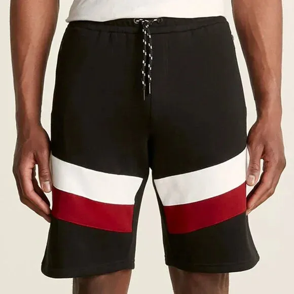 Buffalo David Bitton NWT XL Color Block Shorts Comfort Athleisure