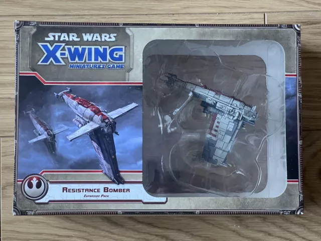 X-Wing Miniatures Game 1st Edition - Resistance Bomber. Complete.