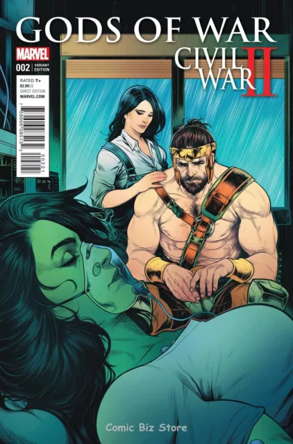 Civil War Ii  Gods Of War #2 (2016) 1St Printing Torque Variant Cover