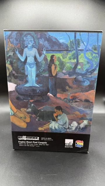MEDICOM TOY - BE@RBRICK Paul Gauguin 100% &amp; 400% Medicom Eugene Henri Paul Gauguin Where Do We Come From