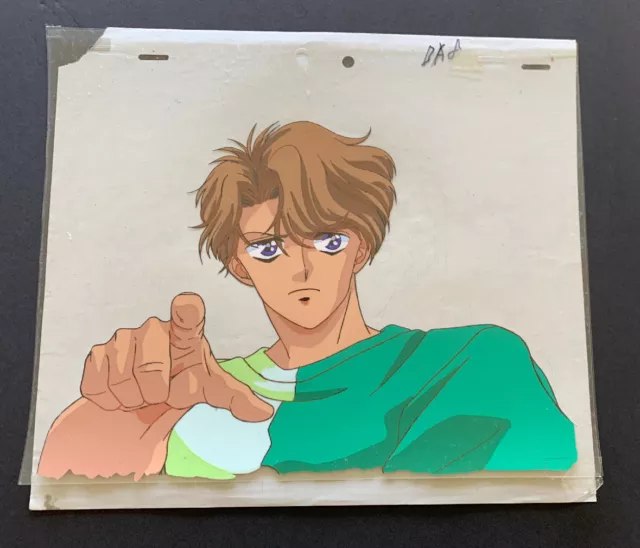 Densetsu No Yuusha Da Garn anime cel A1 w/ Genga ~ Ray Rohr Artifacts