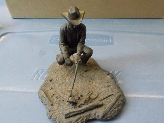 Franklin Mint The Cowboy Bronze 1976