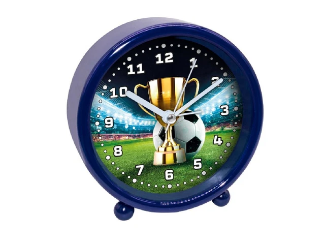 Réveil pour Enfants Fußballtrophäe Noir BB Klostermann 54052 Quartz