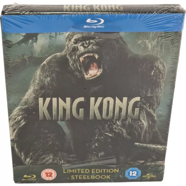 King Kong SteelBook Zavvi Limité 2500 Ex.Naomi Watts,Jack Black 2015 Zone Libre