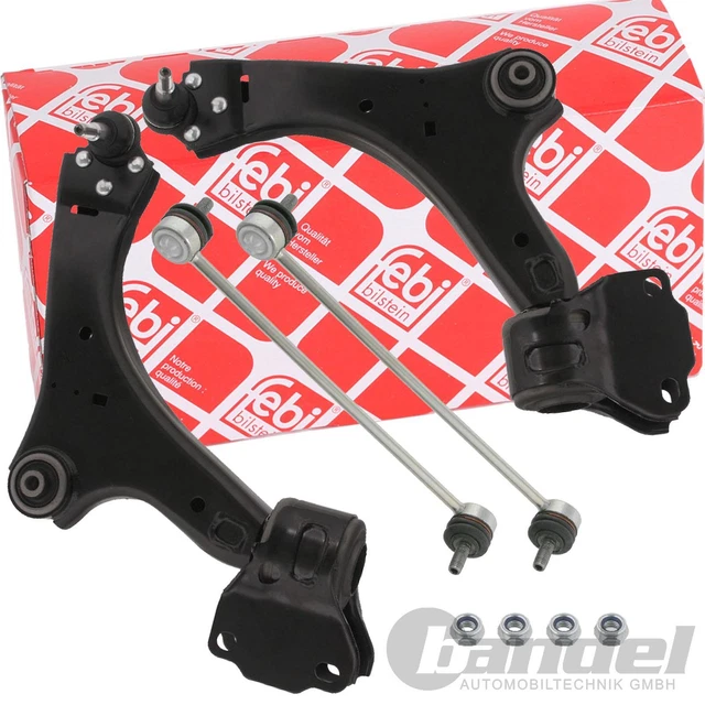 2x Barres De Liaison Avant Lemförder - Pour Renault Mégane III / Scénic III - Neuf - Kit 9mm