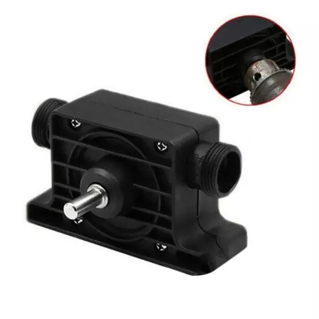 Home Electric Drill Drive Self Priming Pump Water Oil Fluid Transfer Pumps Tool_