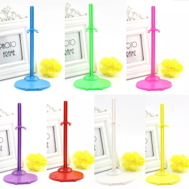 Doll wrist stand holder plastic bracket rack children dollhouse accessories: