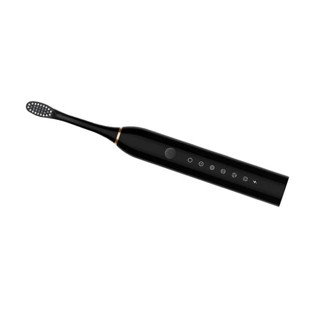 Cepillo de dientes eléctrico modo 6 niveles luz indicadora recargable USB IPX 7 QT