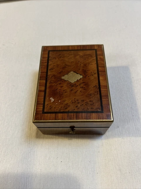 Boîtier Montre Gousset Vintage – Acier Inoxydable Argenté – Années 1950/60 – Boite Métal Stock Ancien