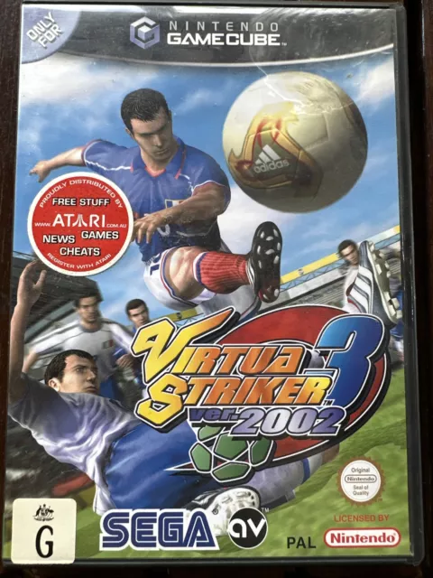 Virtua Striker 3 Ver 2002 GameCube Nintendo Complete PAL VGC