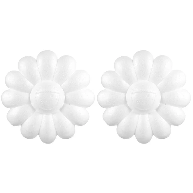 2x unfertige Schaumstoffe, Sonnenblumen DIY-Kunsthandwerk