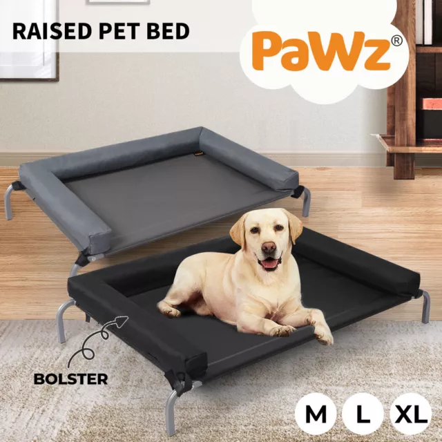 Pawz Elevated Pet Bed Sofa Bolster Dog Cat Trampoline Hammock Raised Heavy Duty