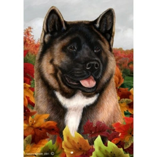 Fall House Flag - Akita 13098