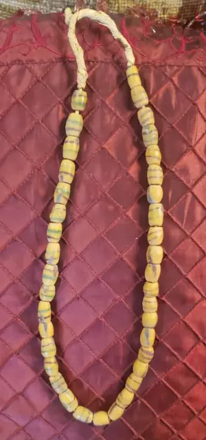 Clay Tribal Beads Strand #3