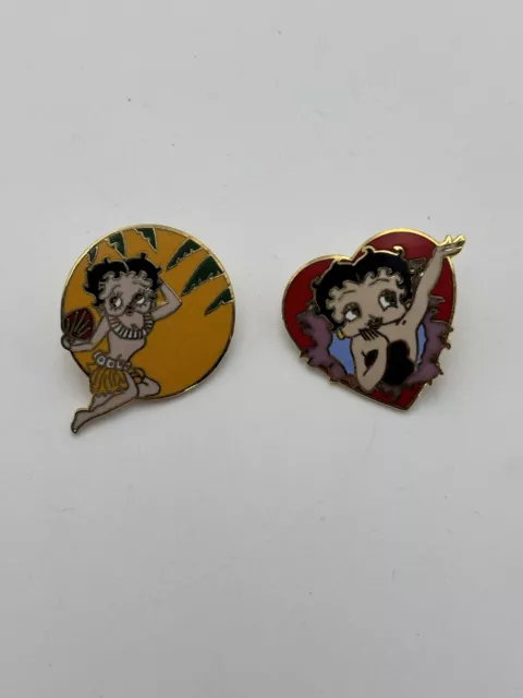 (Lot Of 2) Betty Boop Pin Collection