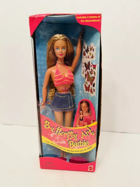 Fashion Doll Friday Butterfly Art Barbie 1998  Dolls Dolls Dolls
