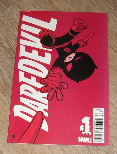 DAREDEVIL ANNUAL # 1 MARVEL COMICS October 2016 SKOTTIE YOUNG VARIANT