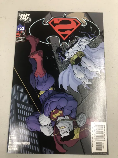 Superman/Batman #22 Vf+ 1st Appearance Batman Beyond in Continuity (DC 2005)