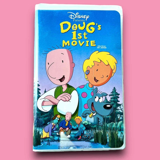 DOUG'S 1ST MOVIE VHS Tape Disney Nickelodeon Doug Funnie Cartoon